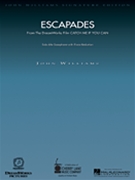Escapades From Catch Me If You Can by Williams John for Alto Saxophone and Piano