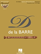 Suite No. 9 by de la Barre Michel - Classical Play-along - for Soprano Re