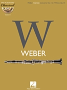 Concerto #1 In F Minor Opus 73 by Weber Carl Maria von for Clarinet Solo