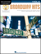 Broadway Hits by Various for Viola w/ Audio