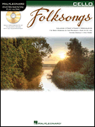 Folksongs by Various for Cello w/ Audio