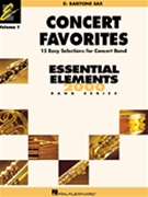 Essential Elements Concert Favorites V.1 by Various - Higginslavenderswe - for Baritone Saxophone (Vol 1)