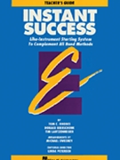 Instant Success by Rhodes Bierschenk and Lautzenheiser for Conductor Score
