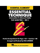 Essential Technique Old Edition by Rhodes Bierschenk and Lautzenheiser for CD (Cd 1)