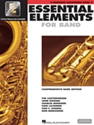 Essential Elements Bk 2 For Band by Lautzenheiser Et Al for Baritone Saxophone