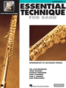 Essential Technique Bk 3 For Band by Lautzenheiser Et Al for Flute