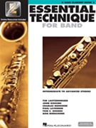 Essential Technique Bk 3 For Band by Lautzenheiser Et Al for Bass Clarinet