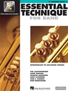Essential Technique Bk 3 For Band by Lautzenheiser Et Al for Trumpet