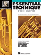 Essential Technique Bk 3 For Band by Lautzenheiser Et Al for Euphonium Treble Clef
