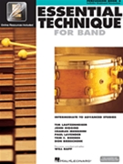Essential Technique Bk 3 For Band by Lautzenheiser Et Al for Percussion