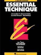 Essential Technique Old Edition by Rhodes Bierschenk and Lautzenheiser for Baritone Saxophone