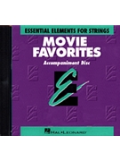 Essential Elements Movie Favorites/strng by - Del Borgo Elliot - for Accompaniment CD (Movie Strings)