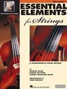 Essential Elements Bk 1 For Strings by Allen Gillespie and Hayes for Viola (Book 1 w/AA)