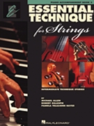 Essential Technique Bk 3 For Strings by Allen Gillespie and Hayes for Piano Accompaniment