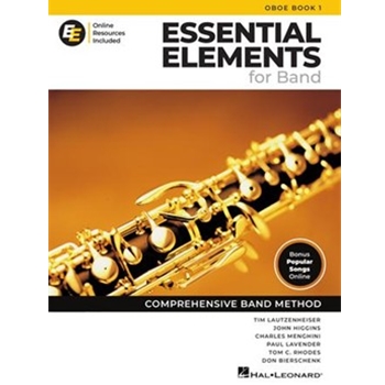 Essential Elements for Band - Oboe Book 1 with EEi
