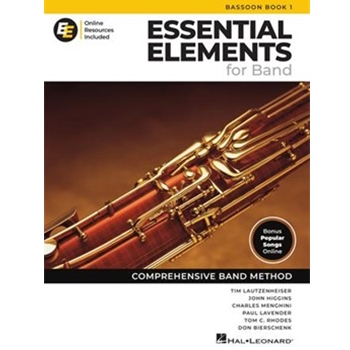 Essential Elements for Band - Bassoon Book 1 with EEi