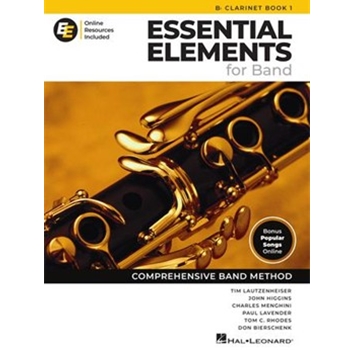 Essential Elements for Band - Bb Clarinet Book 1 with EEi