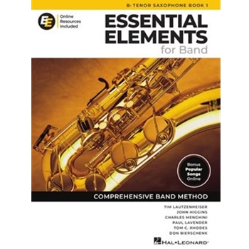 Essential Elements for Band - Bb Tenor Sax Book 1 with EEi