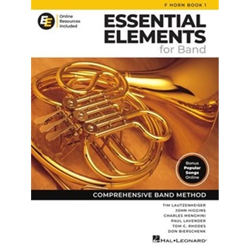 Essential Elements for Band - F Horn Book 1 with EEi