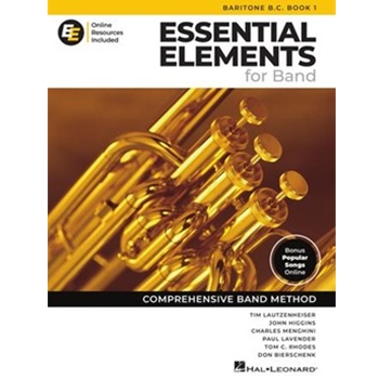 Essential Elements for Band - Baritone B.C. Book 1 with EEi