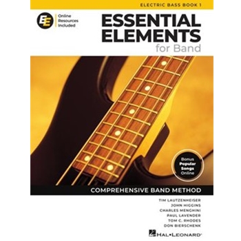 Essential Elements for Band - Electric Bass Book 1 with EEi