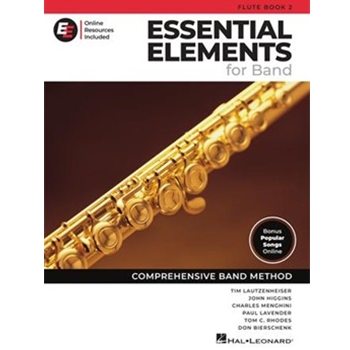 Essential Elements for Band - Flute Book 2 with EEi
