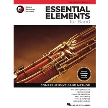 Essential Elements for Band - Bassoon Book 2 with EEi