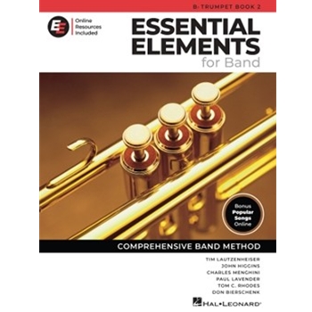 Essential Elements for Band - Bb Trumpet Book 2 with EEi