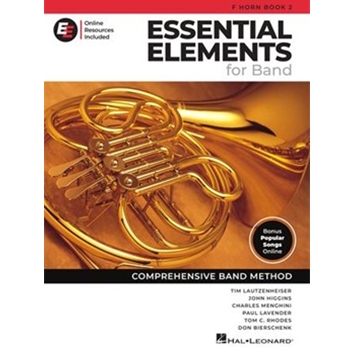 Essential Elements for Band - F Horn Book 2 with EEi
