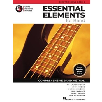Essential Elements for Band - Electric Bass Book 2 with EEi