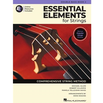 Essential Elements for Strings - Double Bass Book 2 with Online Resources