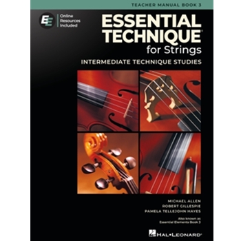 Essential Technique for Strings - Teacher Manual 3 with Online Resources