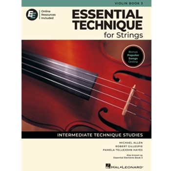 Essential Technique for Strings - Book 3 with Online Resources