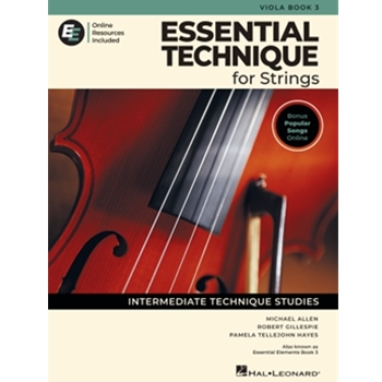 Essential Technique for Strings - Book 3 with Online Resources