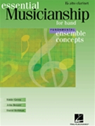 Essential Musicianship For Band by Fundamental Level - Green Benzer and Bertman - for Alto Clarinet