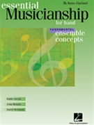 Essential Musicianship For Band by Fundamental Level - Green Benzer and Bertman - for Bass Clarinet