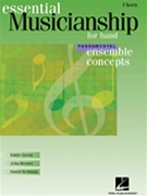 Essential Musicianship For Band by Fundamental Level - Green Benzer and Bertman - for F Horn