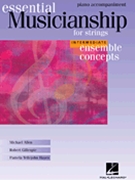 Essential Musicianship For Strings by - Allen Gillespie and Hayes - for Piano Accompaniment