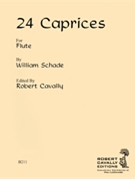 24 Caprices for Flute by Schade William for