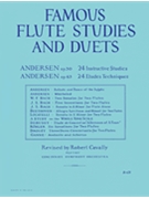 Famous Flute Studies & Duets by Cavally Robert for Flute Method (**oversized**)