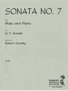 Sonata No. 7 (Sonata VII) by Handel George Frideric for