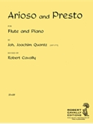 Arioso & Presto by Quantz Johann Joachim - Cavally Robert - for Flute and Piano