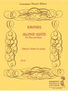 Second Suite for Flute and Piano by Kronke Emil for Flute Solo
