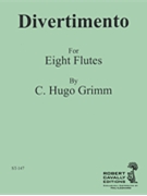 Divertimento by Grimm Carl Hugo for Flute Choir