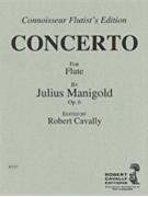 Concerto in D minor Op. 6 by Julius Manigold for