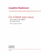 Ce N'etait Pas Nous - for Upper Voices