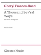 A Thousand Sev'ral Ways - for Soprano and Piano