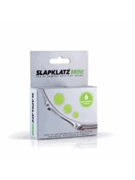 SlapKlatz Mini - 6 Gel Pads with Case - Alien Green Drum Damper Gels