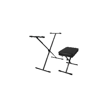 Frameworks Keyboard Bench & X-Stand Set