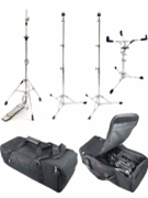 Canopus Light Weight Hardware Pack with Bag, Two Cymbal Stands, Snare, Hi Hat Stands